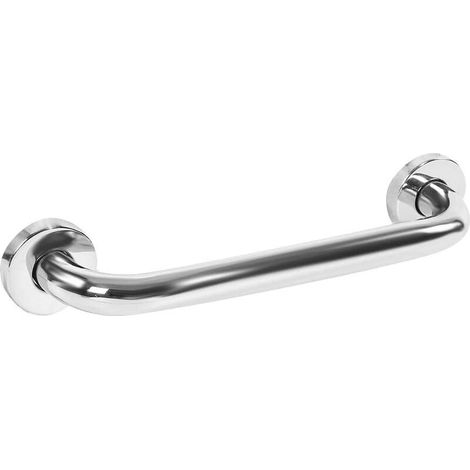 30 cm Badezimmer-Handlauf-Haltegriff für Badewanne, rutschfestes Muster, stabil und zuverlässig, dicke Chrom-Edelstahl-Haltegriffe, Sicherheitshandlauf, für Badezimmer