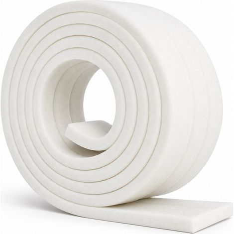 Self-Adhesive Soundproofing Tape for Window White 2 m (1/5)