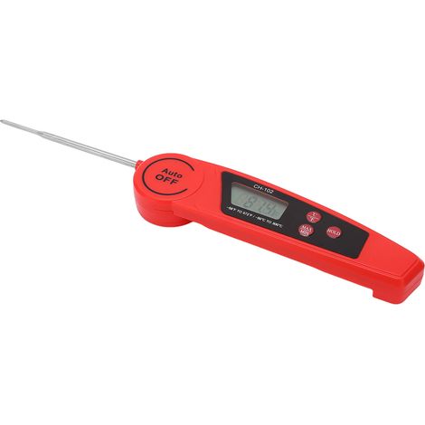 Thermomètre numérique pour viande, capteur repliable 180°, contrôle température 5 s, étanche IP66, thermomètre cuisine réponse immédiate (1/5)