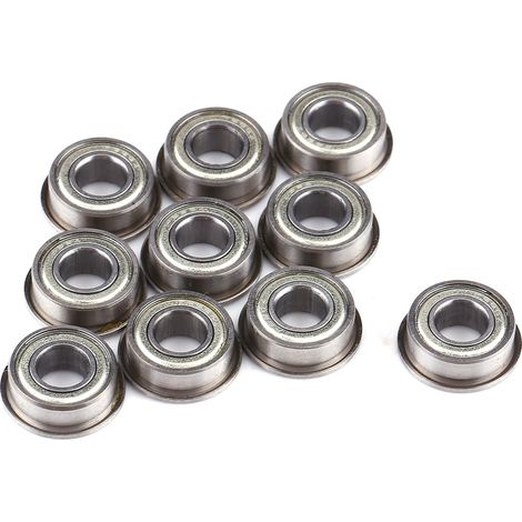 10pcs F686ZZ Mini Metal Steel Double Shielded Flanged Ball Bearings 6135mm