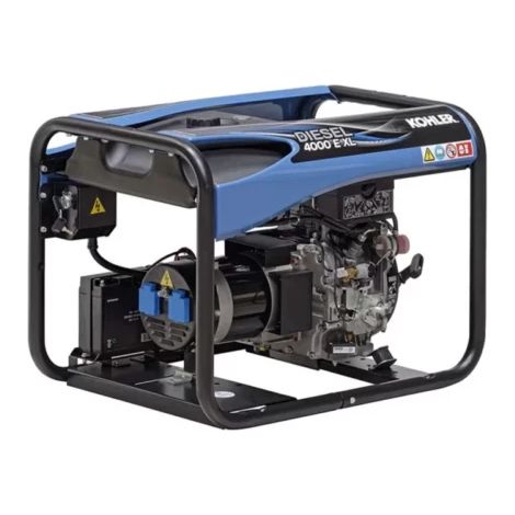 Sdmo – Groupe électrogène diesel monophasé 3400 W – Moteur Kohler refroidi par air – Autonomie 17,8 heures – 2 prises 230V 10/16A (1/3)