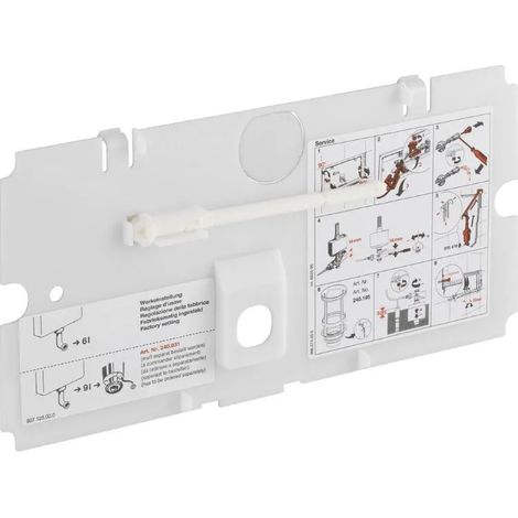 PLACCA Piastra DI PROTEZIONE COMPLETA GEBERIT 240.073.00.1