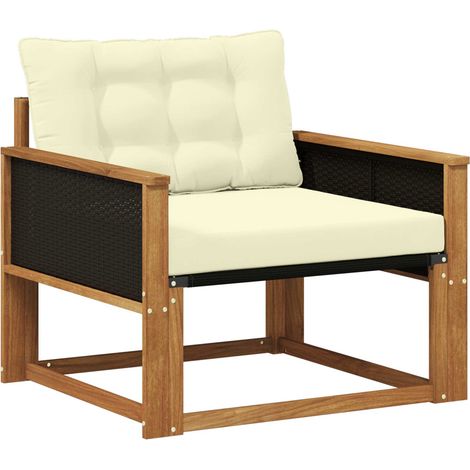 Maison Exclusive - Outdoor-Sofagarnitur Massives Akazienholz und