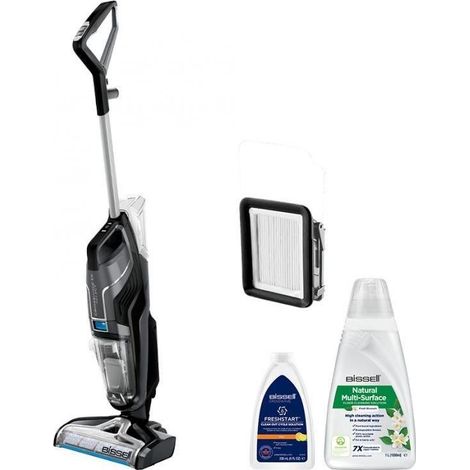 Aspiradora Escoba Lavadora Sin Cable BISSELL B3569N Crosswave C6 Select Inalámbrica - Limpieza Multi-Superficies - Autolimpieza Automática