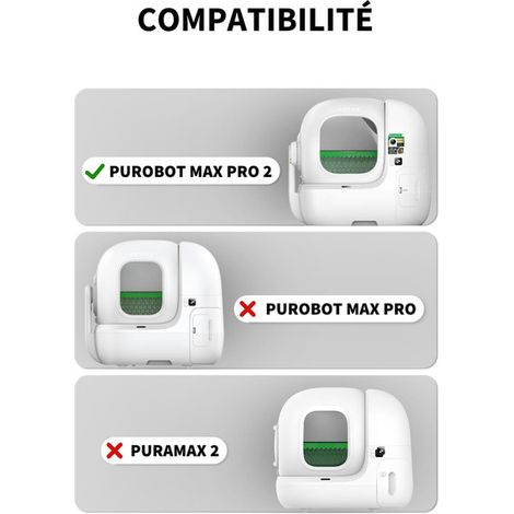 Barrière Anti-Projections surélevée pour Maison de Toilette Autonome pour Chat Accessoire Rehausseur d'Entrée Bac à Litière Anti-Fuites d'Urine (1/5)
