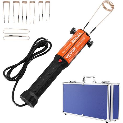 Débloquer les écrous rouillés avec un appareil de chauffage à induction à 8 bobines, portable et sans flamme (1/5)