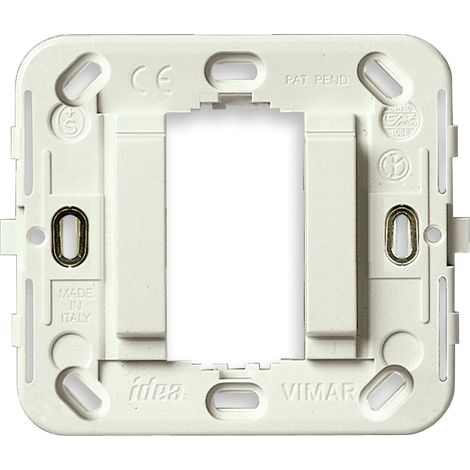 VIMAR - 17086.B Supporto liscio 1M s/viti d60/56x56mm b