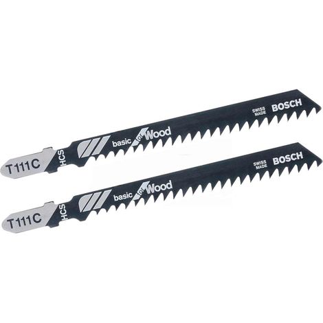 Stichsägeblatt HCS T 111 C Basic für Holz BOSCH 2609256716 (1/3)