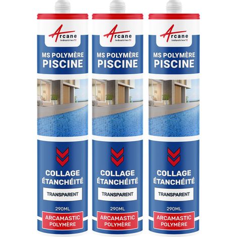 - 290 ml x 3 Transparent - ARCANE INDUSTRIES