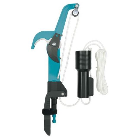 Gardena – Cisaille à tôle 30 mm – Longueur de lame 4,7 m – Système de coupe pour soutien – Corde résistante à la rupture