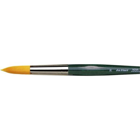 Pinceau rond pour aquarelle - Fibres synthétiques - Da Vinci - Cosmotop Nova - 20 - série 5570 (1/2)