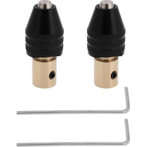 2 portabrocas mini de liberación rápida de 5 mm – Para mini taladros y amoladoras (1/5)
