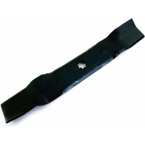Lame de tondeuse 54,5 cm adaptable – Compatible JOHN DEERE – Coupe précise pour terrains accidentés – Noir (1/2)
