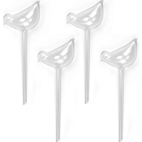4 Pièces Grande Globes d'Arrosage Automatique, Boule d'Arrosage, Bulbes d'Arrosage Goutte à Goutte, Arrosage Plante Vacances pour Plantes (1/5)