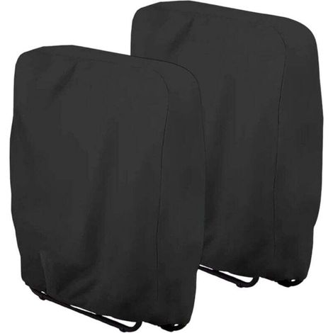 Housse chaise pliante extérieur, 210D oxford anti-poussière, pluie et soleil (1/4)