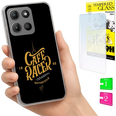 Funda para Motorola Moto G15 / G15 Power, carcasa trasera + cristal (1/5)