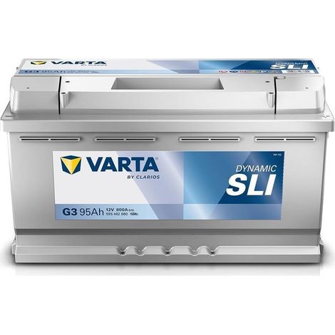 BATTERIA PER AUTO 'VARTA BLUE' 'G3' - 95 Ah dx / mm 353 x 175 x 190
