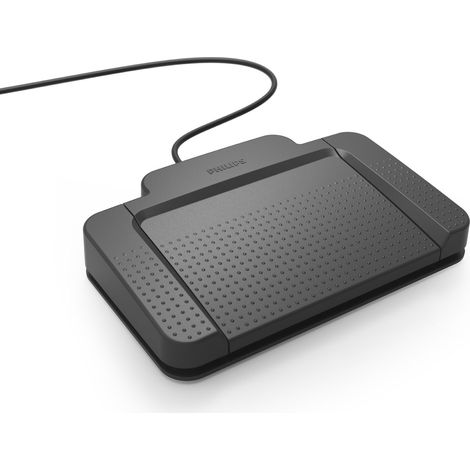 Philips ACC2320 ACC2320 - Interruttore a pedale triplo, USB, CD con driver e software di configurazione, antracite (1/5)