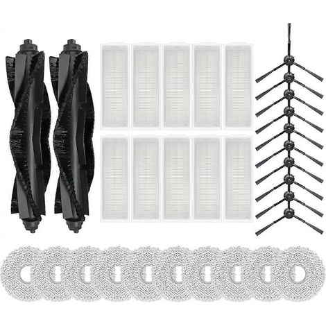 Pour balai à franges à brosse latérale KaringBee S7 OMNI avec filtre HEPA (1/4)