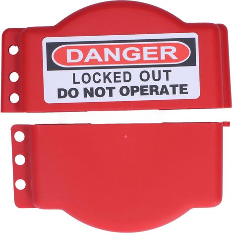 Antivol vanne réglable bloqueur sécurité ABS pour volant 25-165 mm industrie chimie pétrole mine 1 pièce (1/5)