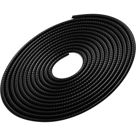 Bande Caoutchouc Protection Strip Joint Protège Bord Portière Voiture 4M Noir Joint de porte et fenêtre (1/5)