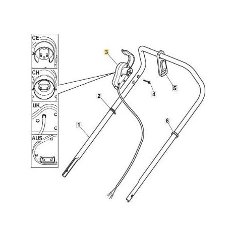 SCHULTE S/TERM MOTORSCHUTZ. 602 MS (CE) ORIGINAL STIGA – 118710634/0
