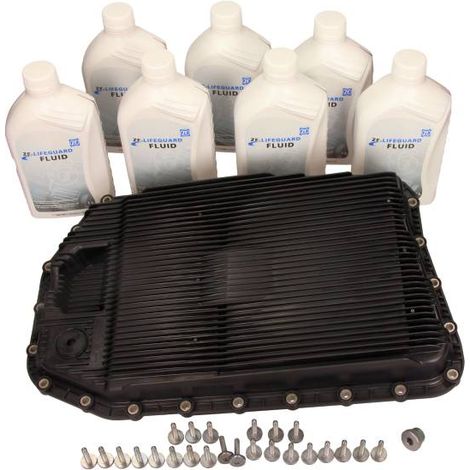 KIT DE CAMBIO DE ACEITE PARA CAJA DE CAMBIOS AUTOMÁTICA ZF PARTS BMW 3 E90 07- CON ACEITE (1/2)