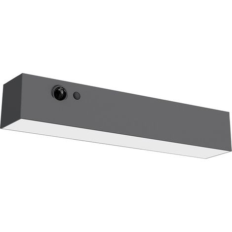 Aplique solar iros 1000lm 4000k 5.2w antracita aplique solar (1/5)