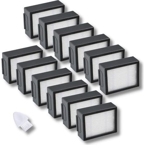 Remplacement Filtres avec iRobot Roomba i1 i1152 i3 + i4+ i6 i7+ i8 Combo i5 + J5 + e5 e6 (Non pour Combo J7+ J9+) i & e Haute Efficacité Filtre hepa (12-Pack） (1/4)
