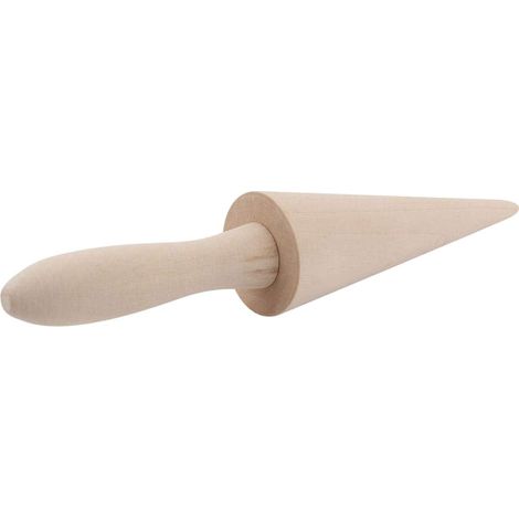 Moule à cornets en bois pour pâtisserie et crème glacée, outils de pâtisserie pour boutique de desserts à domicile (1/5)