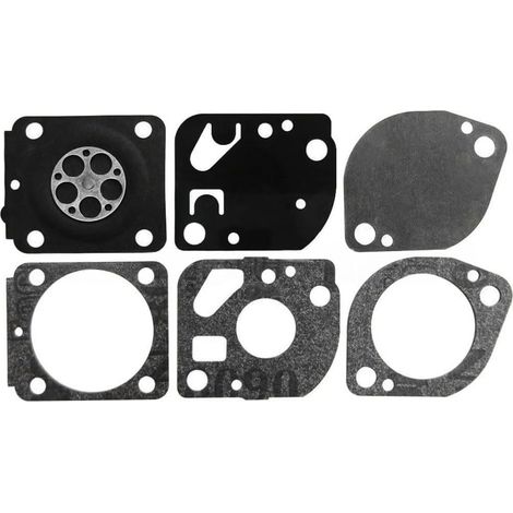 Kit de réparation de carburateur pour débroussailleuse FC90 FC95 FC100 FC110 – Kit de reconstruction de joint de membrane avec valve à aiguille – Compatible OEM 4180-007-1060 Entretien des outils de (1/5)