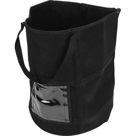 Sacs de culture pour plantes, légumes, pommes de terre, conteneur de plantation en tissu, pot de fleurs, outil de jardinage, noir, 35 x 45 cm, 43 L/10 gallons (1/5)
