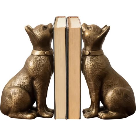 Bücherstütze für EIN Paar Katzenform mit Antirutsch Design (1/5)