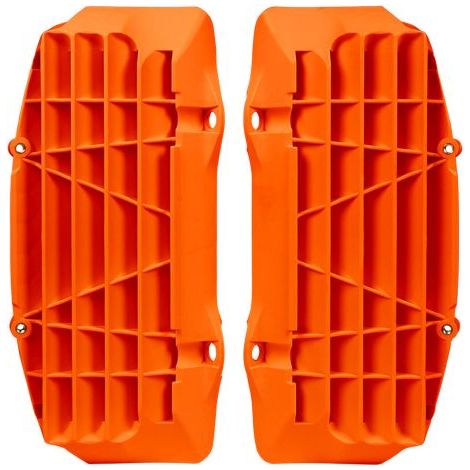 COPERTURE ASPIRAZIONE RADIATORE (GRIGLIE) RACETECH (RTECH) KTM EXC/EXCF 17-18, SXF 16-18, SX 17-18 ARANCIONE (8457900001)
