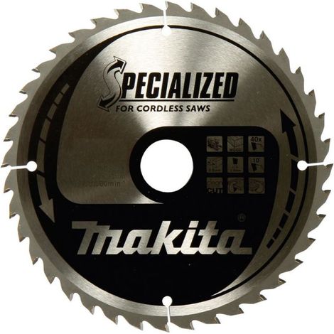 Makita SPECIALIZED Sägeblatt 190x30x40Z