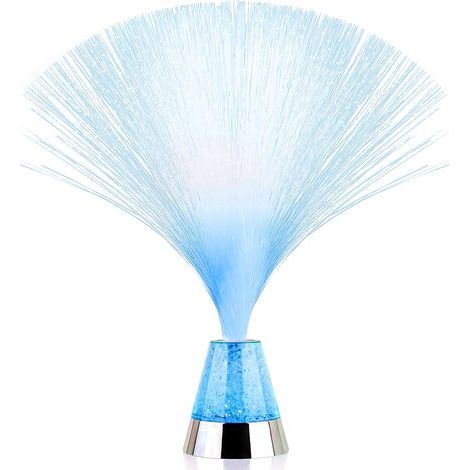 Fiber optic lamp, blue light effect, soothing night light, children's room (1/5)
