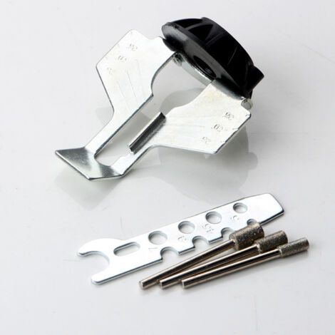 Kit d'aiguisage de scie à chaîne, affûtage électrique, polissage, ensemble d'accessoires rotatifs (1/4)