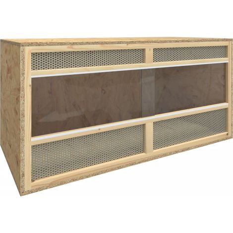 Terrarium Holzwerkstoff 100x47x47 cm vidaXL