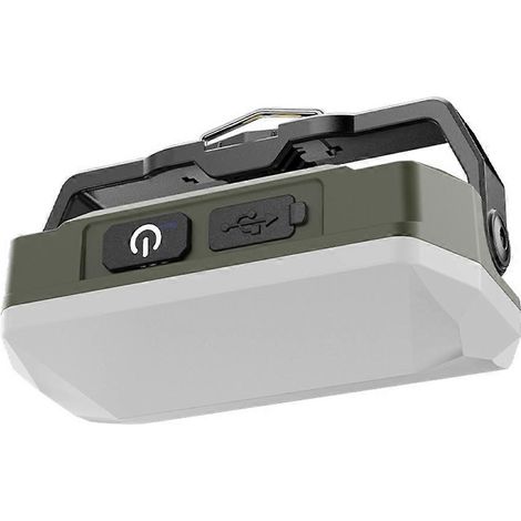Wiederaufladbare, tragbare magnetische LED-Campinglaterne, intelligente Zeltleuchte, Outdoor-Wanderleuchte für die Nacht (1/5)