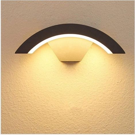 24 LED Waterproof Outdoor Wall Light for Driveway, Front Door, Porch, Garden, Modern Indoor Hallway, Wall Sconce (1/5)