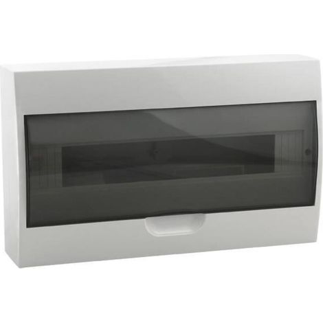 Tableau de distribution - KANLUX - 18 modules - Blanc - Plastique - Intérieur (1/2)