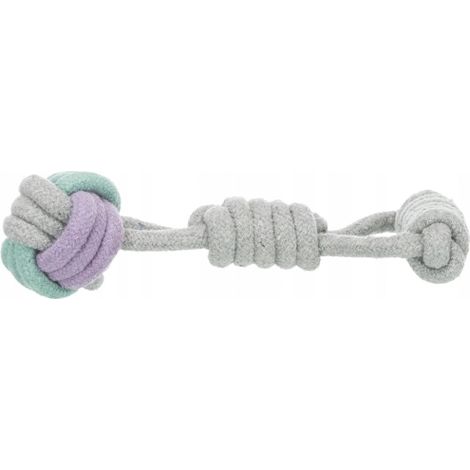Jouet pour chien balle sur ficelle 23 cm