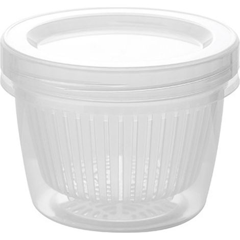 Boîte de rangement transparente pour réfrigérateur, épaissie, conservation fraîcheur, pour légumes et fruits de cuisine (1/5)