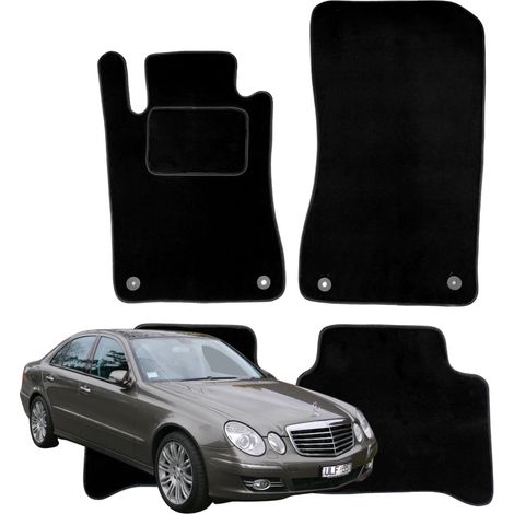 Mercedes W211 E-Klasse 4MATIC Samt-Fußmatten 2002-2009 B
