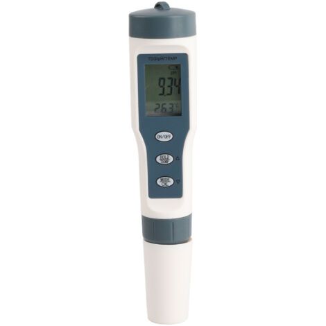 3-in-1 Water Quality Tester: TDS, pH, TEMP - Accurate and reliable for quick analyses without batteries or reagents--DTEKGAZ