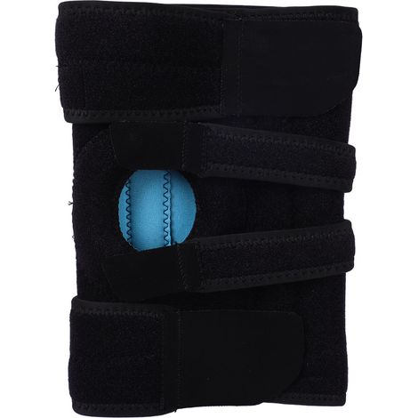 Genouillère sportive universelle antidérapante, stabilisateur rotulien, support de genou pour course à pied (1/5)
