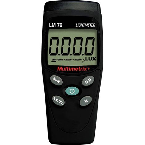 Multimetrix P06236201 LM 76 Luxmeter 0 - 200000 lx (1/2)
