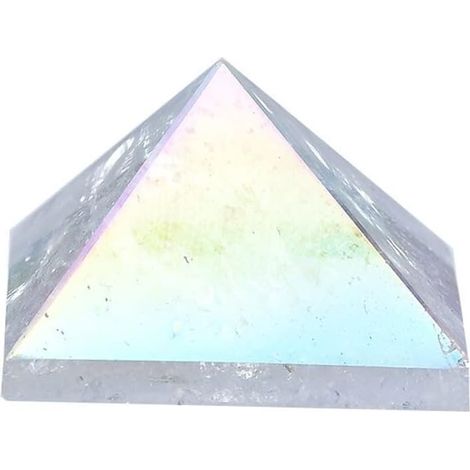Pyramide de Quartz Clair Aura Naturelle, Tour à Quartz, décoration de la Maison, Pyramide de minerai Poli, 1 pièce Collections de la Maison (1/5)