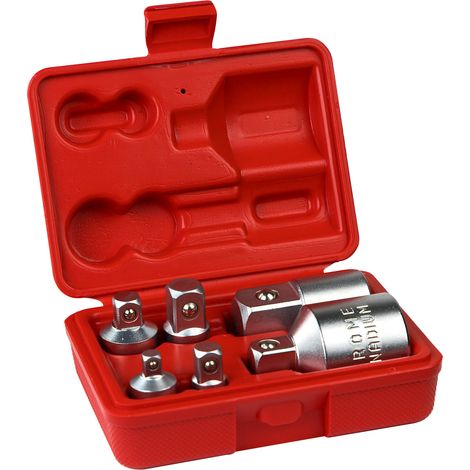 Stecknuss Adapter 6-tlg. Steckschlüssel Nuss Adapter Satz Schlagschrauber (1/3)