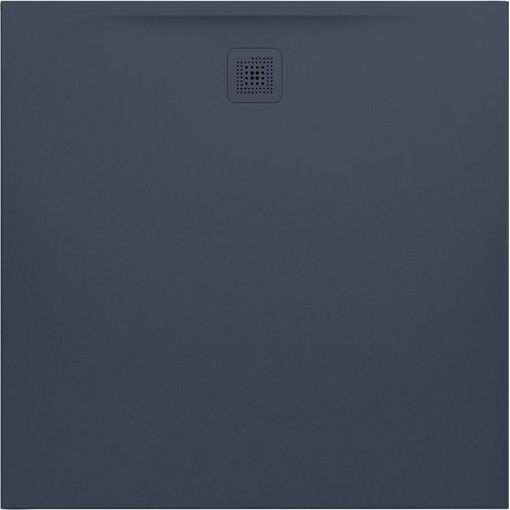 Receveur de douche carré LAUFEN PRO, écoulement latéral 1200 x 1200 x 33 mm anthracite LAUFEN